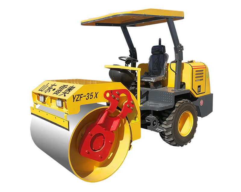 新款3.5噸單鋼輪壓路機(jī)